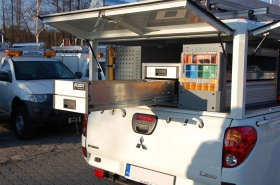 Zabudowy specjalistyczne - Mitsubishi L200