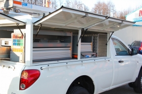 Zabudowy specjalistyczne - Mitsubishi L200