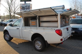 Zabudowy specjalistyczne - Mitsubishi L200