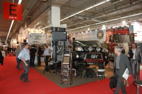 Stoisko Steelera na Automechanika we Frankfurcie 2012